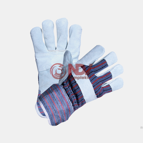 Перчатки спилковые комбинированные тип «Ангара»